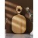Board Board ADELICA "Miracles", 33 × 17 × 2.5 cm, a whole array of cedar, Milk color