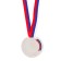 Medal for the application of "Lavra", ⌀ 5 cm., Tricolor. Color ser. With a ribbon