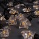 Garland “thread” 5 m with nozzles “Christmas tree”, IP44, dark thread, 40 LED, yellow glow, 8 modes, 220 V