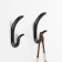 Furniture hook Cappio Duck, two -rod, black