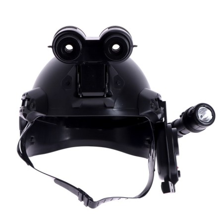 Game set 5 in 1 "helmet of specialized agent", glasses, lantern, loudspeaker, binoculars-2