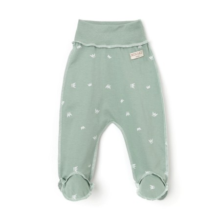 Children's sliders minku, olive color, height 68-74 cm