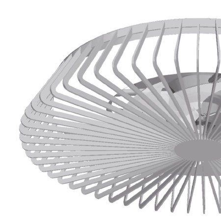 Mantra Himalaya, LED, 4900lm, 2700-5000K, 186 mm, silver color, silver-1