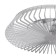 Mantra Himalaya, LED, 4900lm, 2700-5000K, 186 mm, silver color, silver