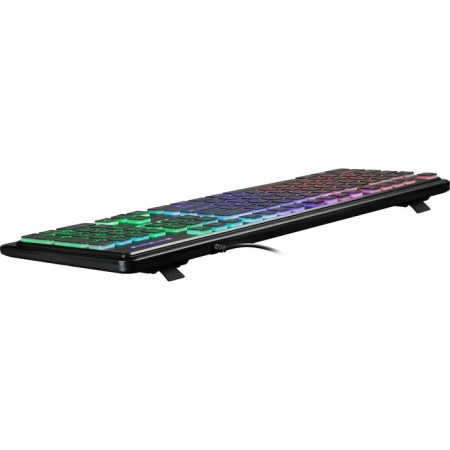 Keyboard Defender RAID GK-778DL, game, wired, membrane, subv, 104 cells, USB, black-4