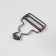 Floor for overalls, 38 mm, 10 pcs, black nickel color