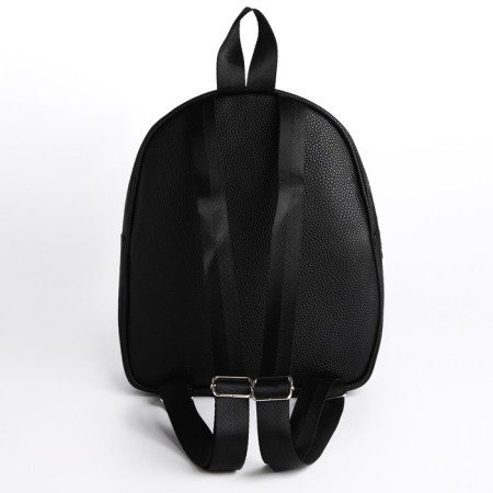 Baby backpack for artificial leather girl "Ducks on the skate" 27x23x10 cm-4