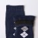 Socks male terry, dark blue color, size 25-27