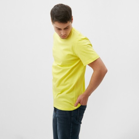 T -shirt male, yellow color, size 50-2