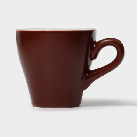 Coffee steam porcelain Magistro Coffee Time, 2 items: a cup 80 ml, a saucer d = 12.5 cm, brown color-4
