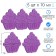 Cold Cold "Master K", 70 ml, 12 x 12 cm, set 5 pcs