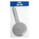 Showing watering can Zein Z3643, D = 115 mm, 4 modes with pressure, plastic, chromium color