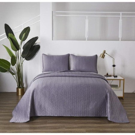 A set with a veil "Savannah", size 230x250 cm, 50x70 cm - 2 pcs, color Stone