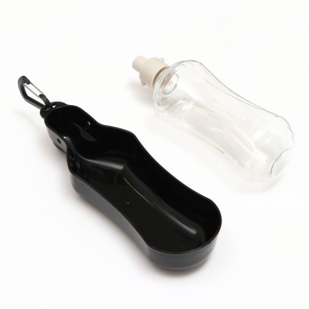 Walking figure curly, 500 ml, with a soft nose, black-3