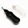 Walking figure curly, 500 ml, with a soft nose, black