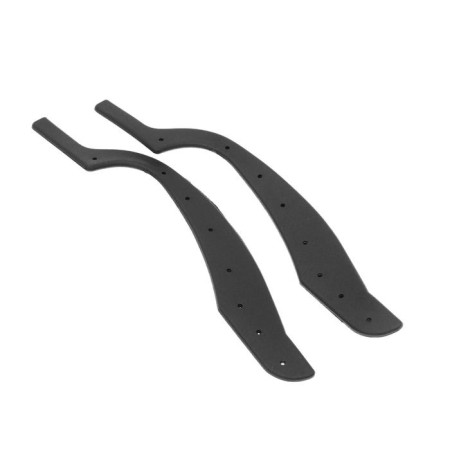 Armrest, skin Pu, gray-4