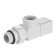 A set of design-values ​​Royal Thermo Cube, axial, 1/2 ", white