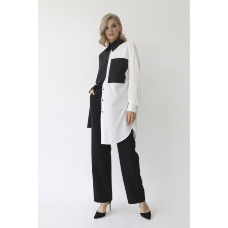 Female blouse elongated, size 50-52-1