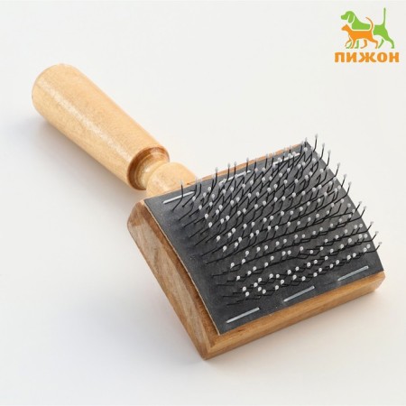 Brush - wooden packet with drops, base 60 x 50 mm