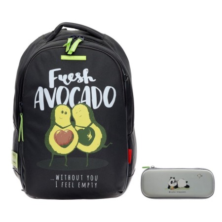 Bruno visconti "Avocado. Love", 42 x 31 x 14 cm, ergonomic back, penalty as a gift-1