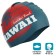 Hat of swimming children's Onlitop Hawaii, silicone, girth 46-52 cm