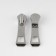 Automatic lock for metal zippers, No. 5, 10 pcs, Nickel color