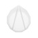 Silicone glass for fluid art, 3 sections