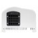 G-teq 8826 PW, 1.65 kW, plastic, white hand