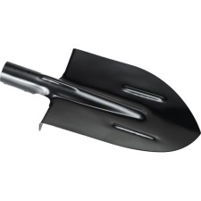 Bucket for bayonet shovel, straight