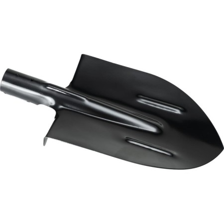 Bucket for bayonet shovel, straight