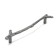 Cappio “branch” handle “branch” RSC009, m/o 128 mm, color old silver