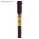 An extension cord for the screw, the right rotation Nero l = 250 mm under the drill (screwdriver) through the adapter