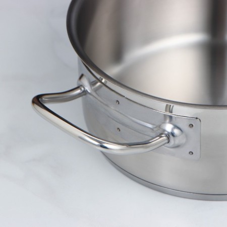 Pan, 2 l, d = 19 cm, h = 8 cm, metal cover, triple bottom, induction-2