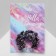 Book "Amethyst Branch", purple color in black silver