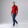 Male jumper SL, 46, burgundy