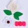 Set for creativity: Decor made of felt and set of beads "Flower Games"
