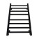 The electric heated towel "Sanprise" Contour P8, 400x800 mm, universal, black