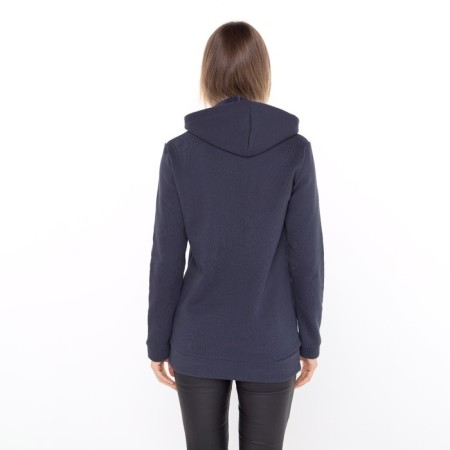 Female hoodies, dark gray color, size 44-3