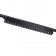Snow -shaped single -phase three -core LED Novotech. Iter, 30W, LED, 66x580x36 mm, black color