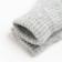 Double children's mittens, gray color, size 12 (3-6 years)