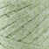 Knitted yarn "Ribbon" with Lurex 85m/170 ± 5 g (white, lurex: light green)