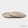 Set of dishes Magistro Jarwah Lausanne, 16 objects, porcelain, beige
