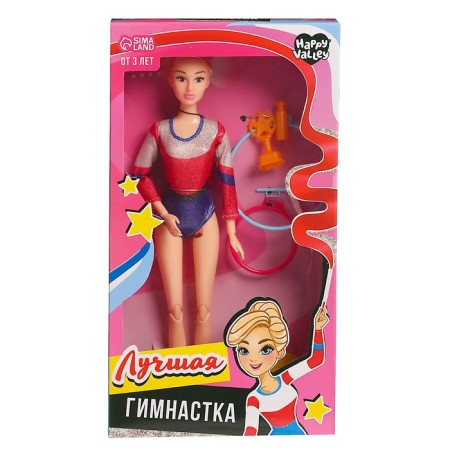 Cabinet model “Best gymnast. Ksenia "with accessories-5