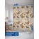 Photosttor for the bathroom "Letter from the past", Saten, size 180x200 cm