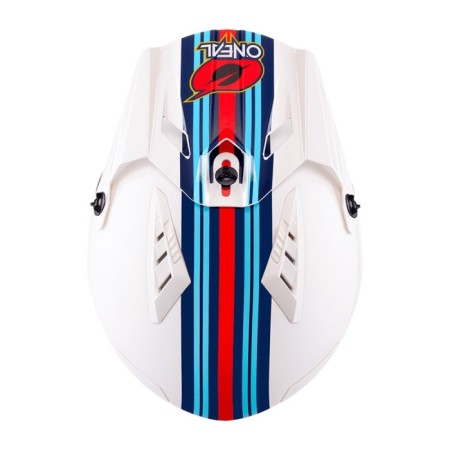 The open helmet O’Neal Volt MN1, ABS, gloss, white/red, s-1