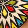 Largan Rishtan ceramics "Atlas", 41 cm, multi -colored