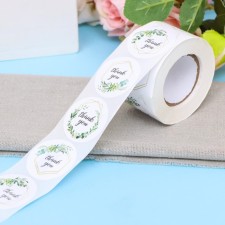 Stickers in the roll 