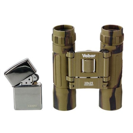 Binoculars Veber Sport BN, 10 × 25, camouflaged color-2