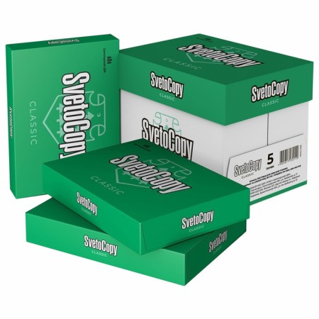 A4 500 liter paper, light -bundles, 80 g/m2, whiteness 146% CIE, class C (price for 500 sheets)-5