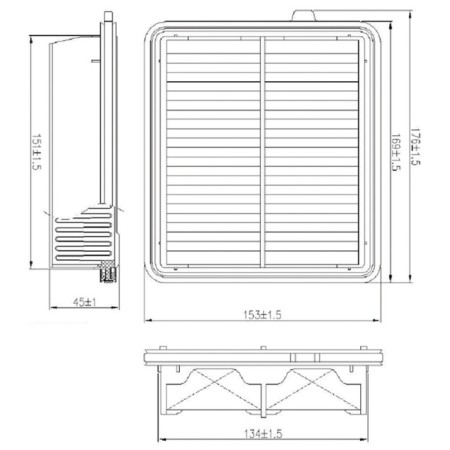 Air filter Totachi TA-1882